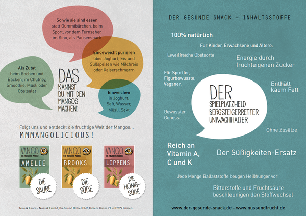 getrocknete mango übersicht