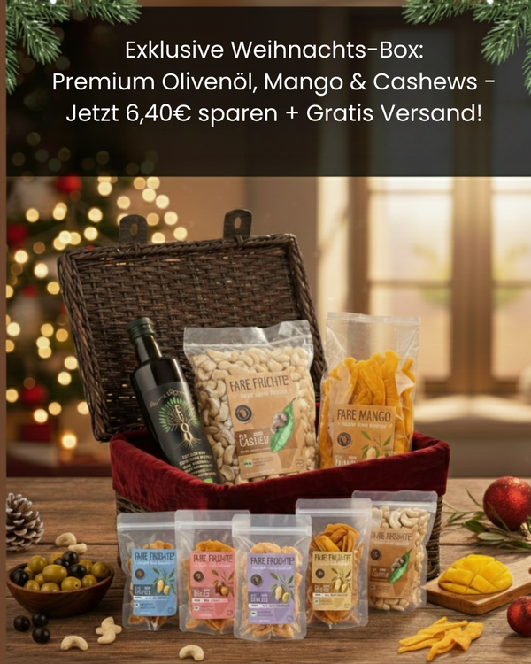 Last-Minute Weihnachtsgeschenke: Gesund, lecker & nachhaltig