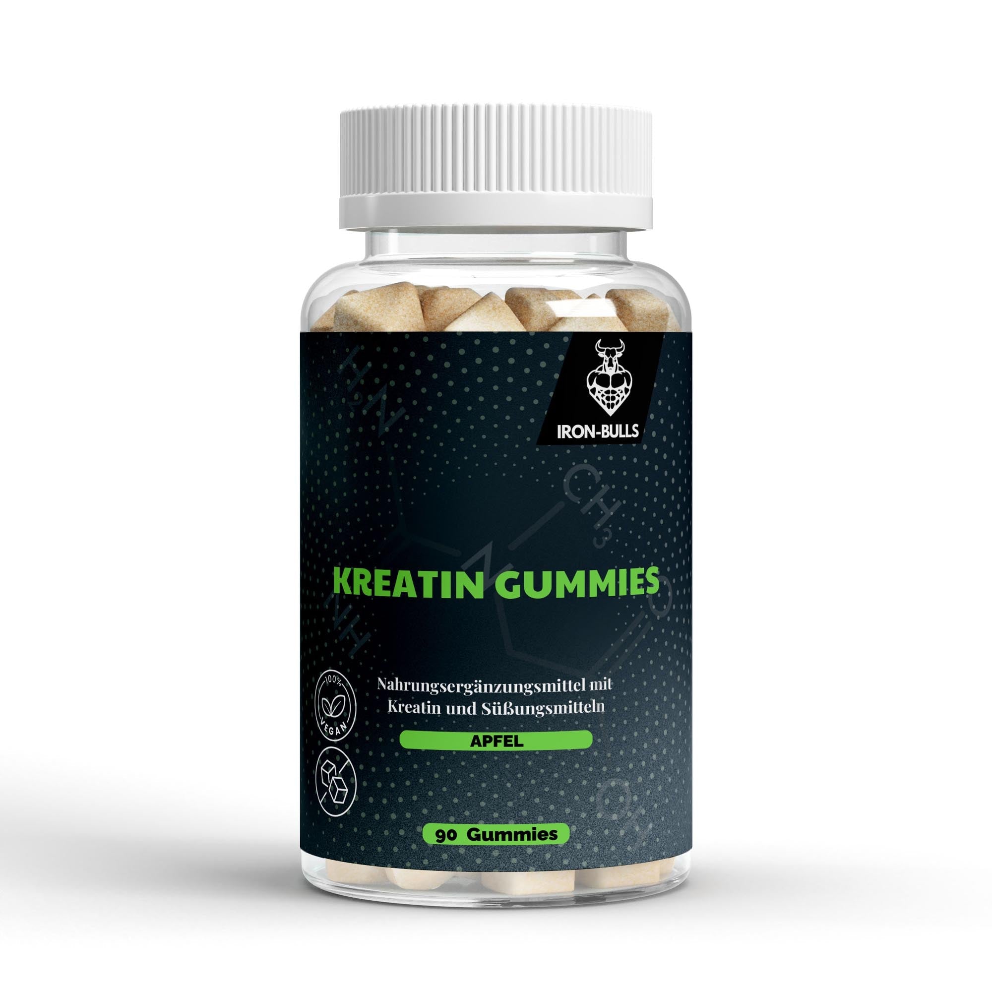 Kreatin Gummies – Zuckerfrei, Vegan & Leistungsstark - 90 Stk.