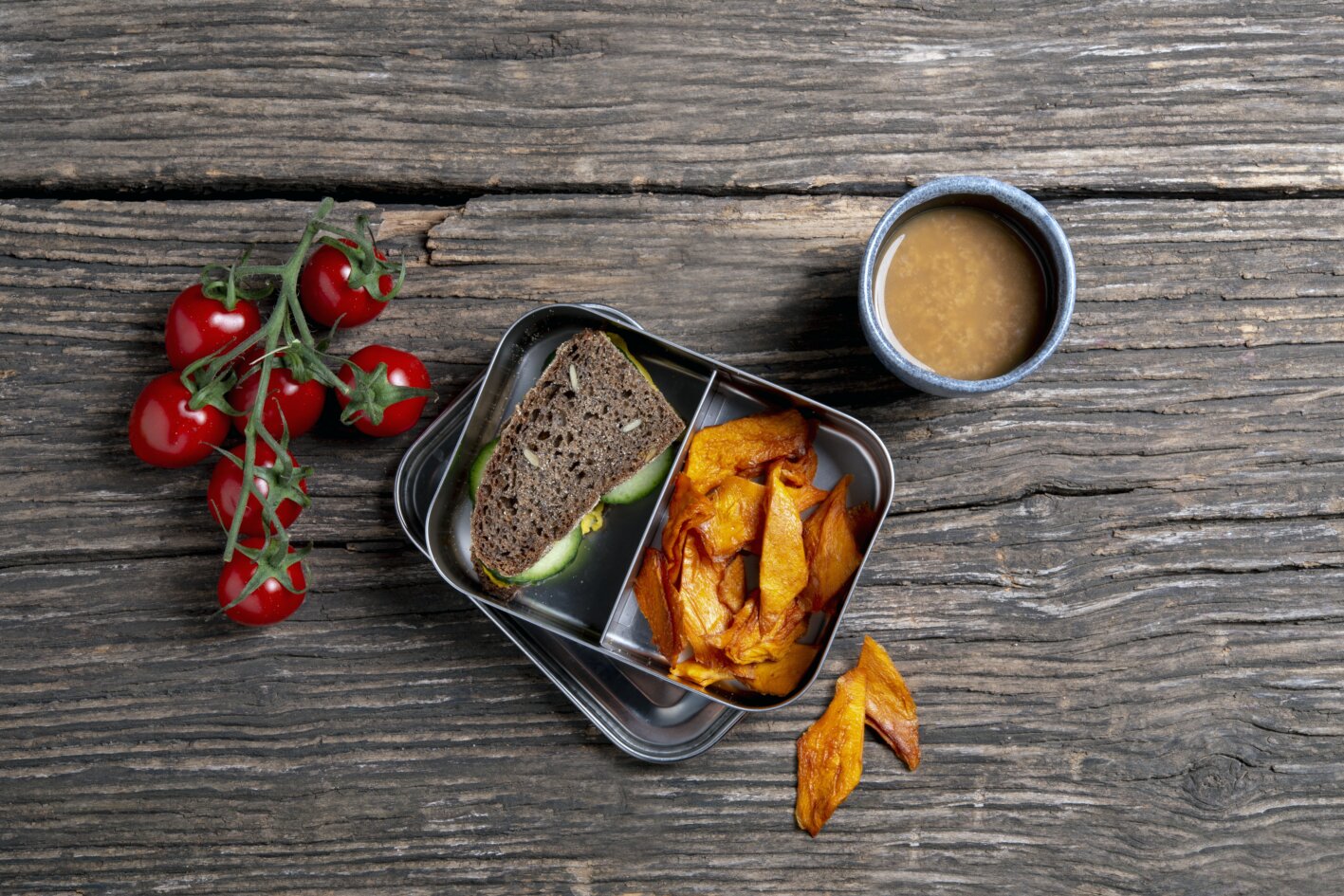 Bio Mangostreifen Amelie als gesunder Snack - Fairtrade Trockenfrüchte
