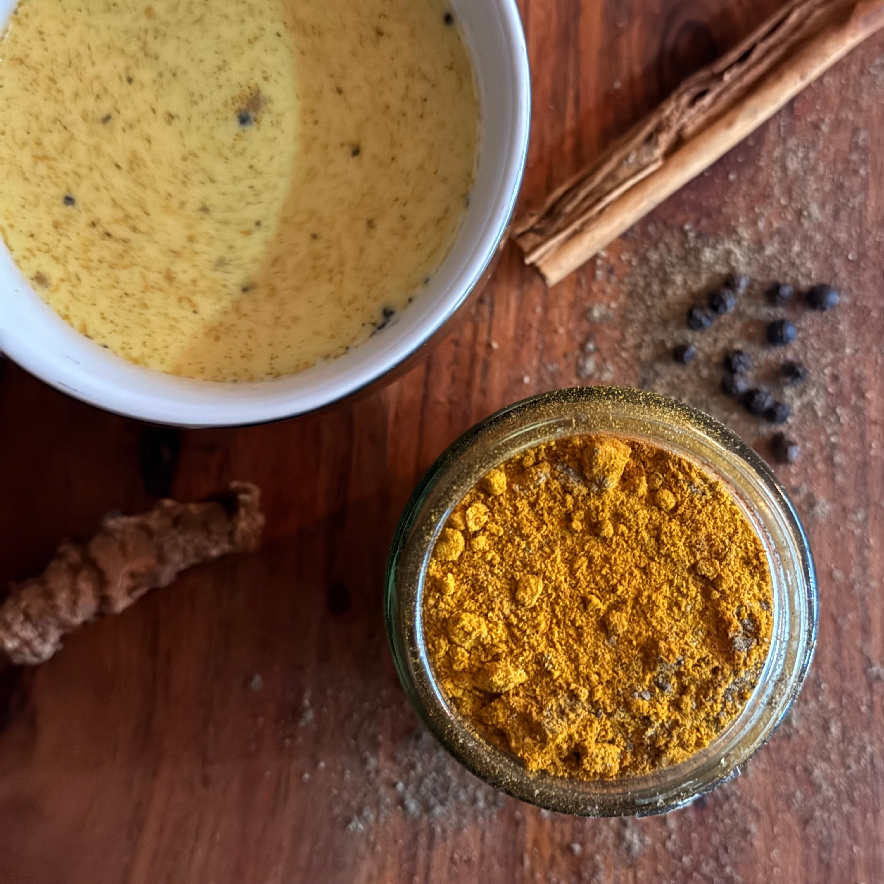 Goldene Milch - org. Familienrezept aus Indien mit Ashwagandha