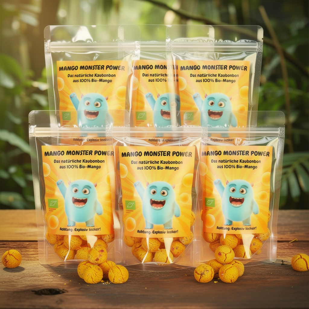 12er Pack - Munchies Bio-Mango Kaubonbon
